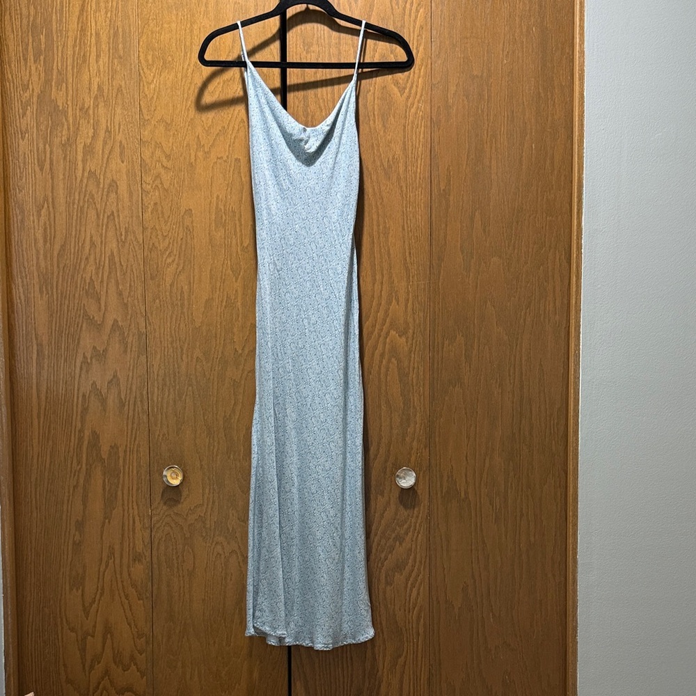 Audrey 3+1 Light Blue Maxi Dress